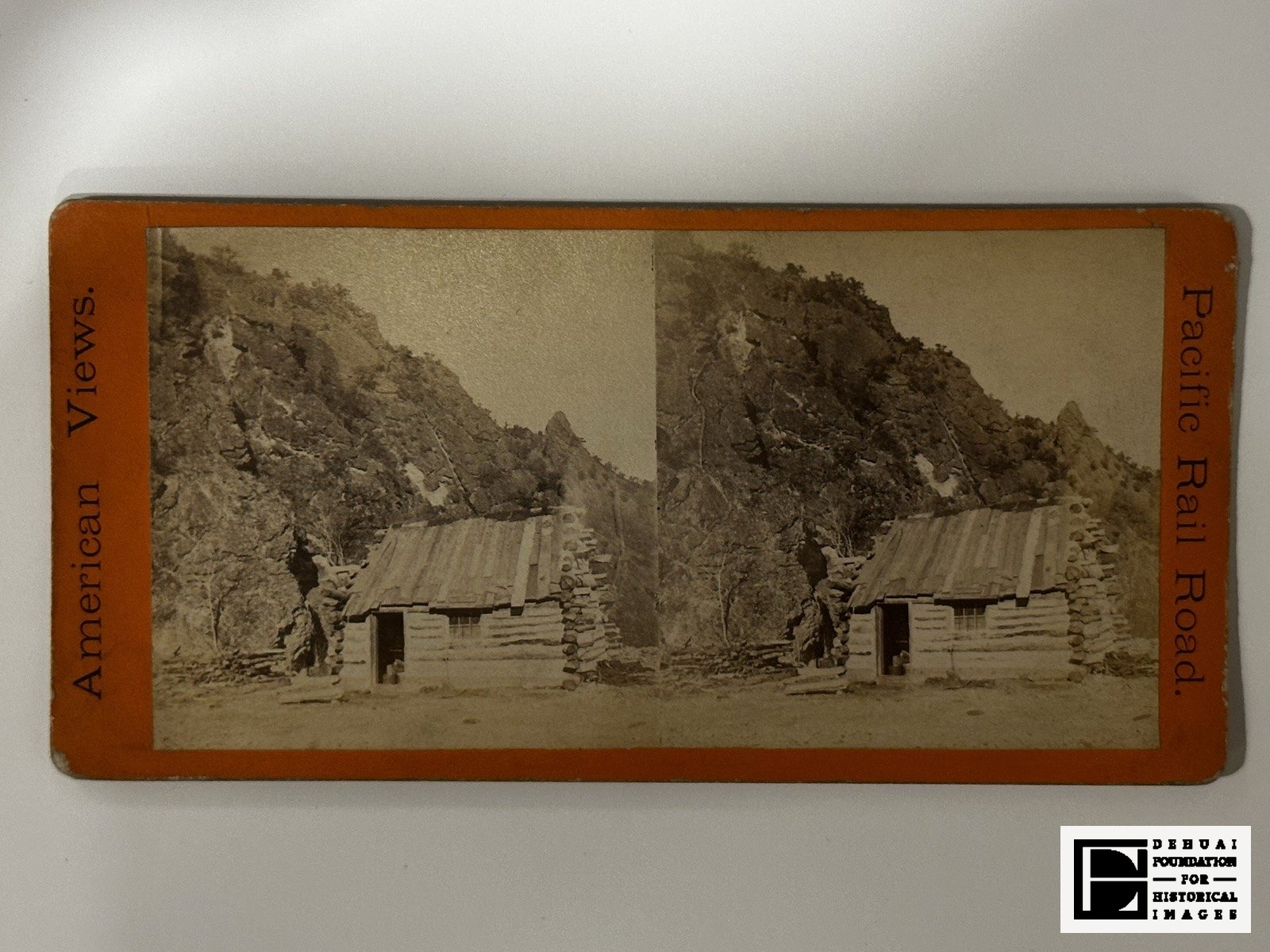 TFA-CA-104 — Mount face, orange stock, series titles printed top and bottom.